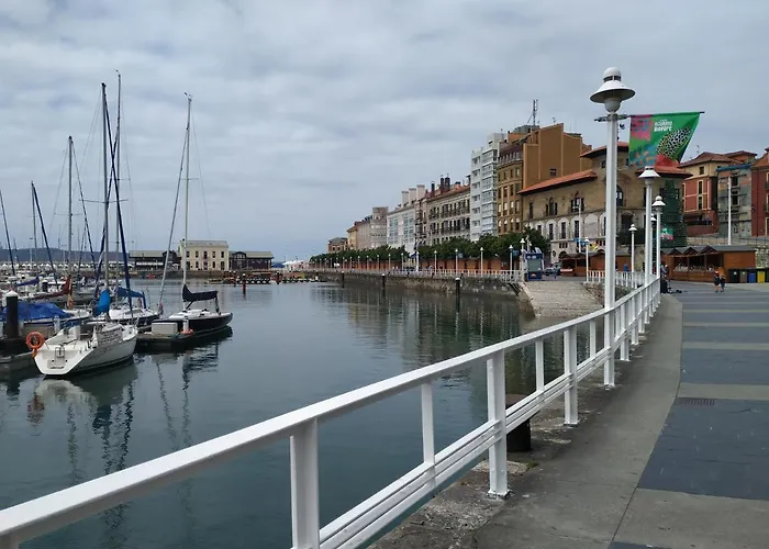 El Capricho - Lujo Y Confort En El Centro Con Parking Incluido Daire Gijón
