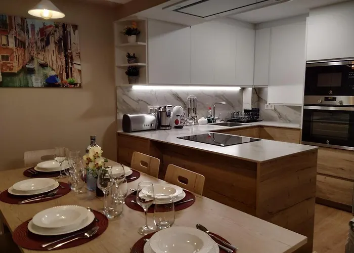 El Capricho - Lujo Y Confort En El Centro Con Parking Incluido Daire