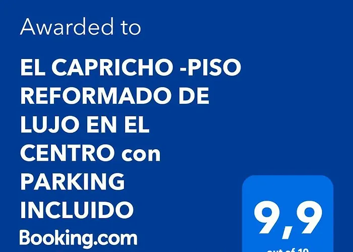 El Capricho - Lujo Y Confort En El Centro Con Parking Incluido Daire