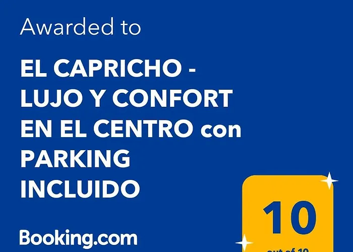 El Capricho - Lujo Y Confort En El Centro Con Parking Incluido Daire