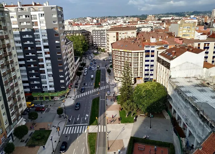 El Capricho - Lujo Y Confort En El Centro Con Parking Incluido Apartman Gijón